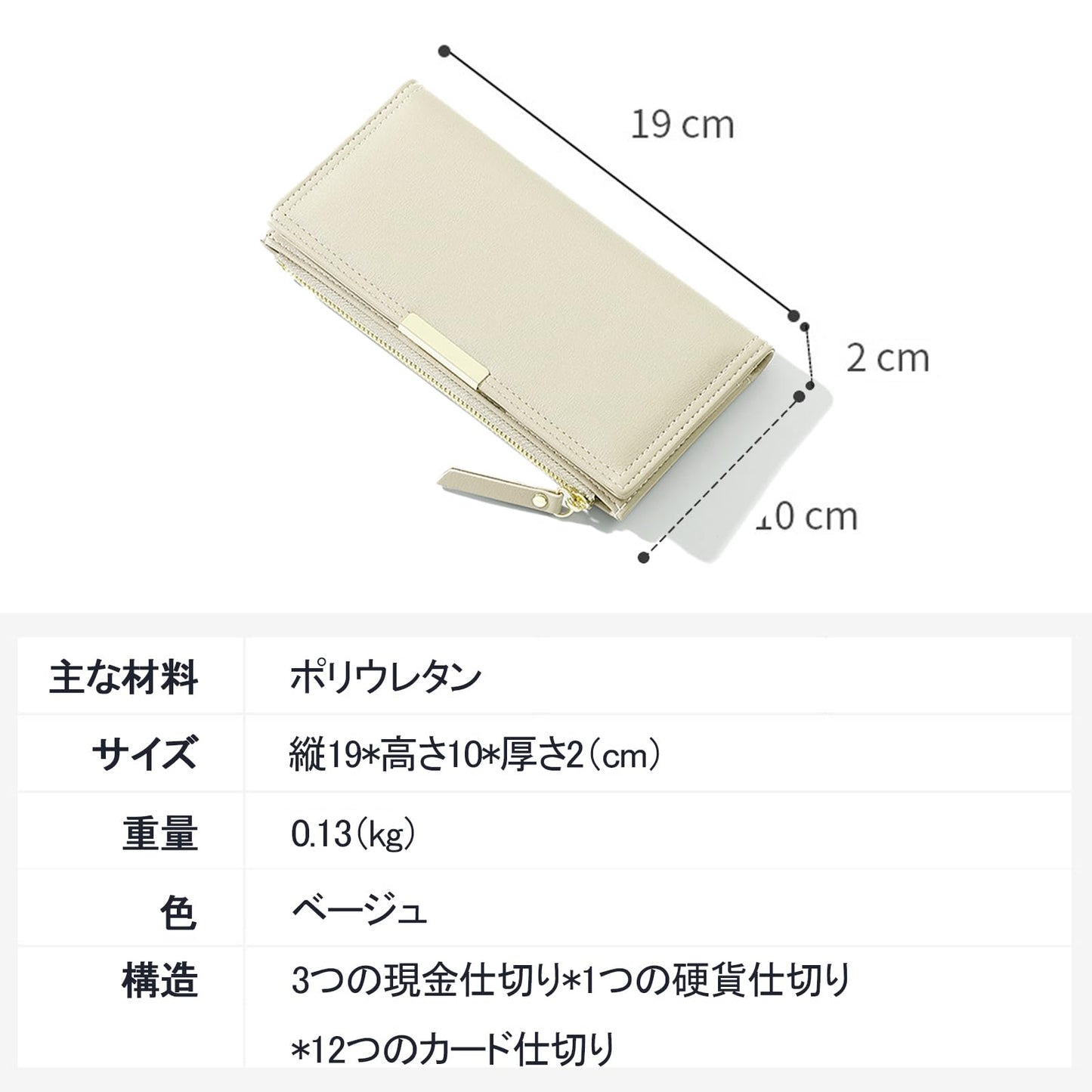 長財布 二つ折り 長財布 薄財布 PUレザー カード収納 紙幣 小銭入れ 二つ折り 財布 プレゼント レディース メンズ