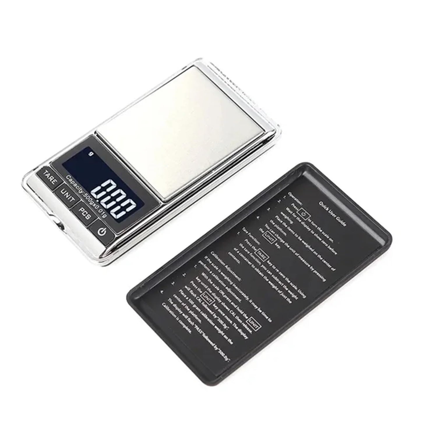 電子秤、 ミニデジタルスケール 100/200/500 グラム 0.01 グラム、高精度 LCD バックライト電気ポケットスケールジュエリーグラム重量キッチン用 使いやすい