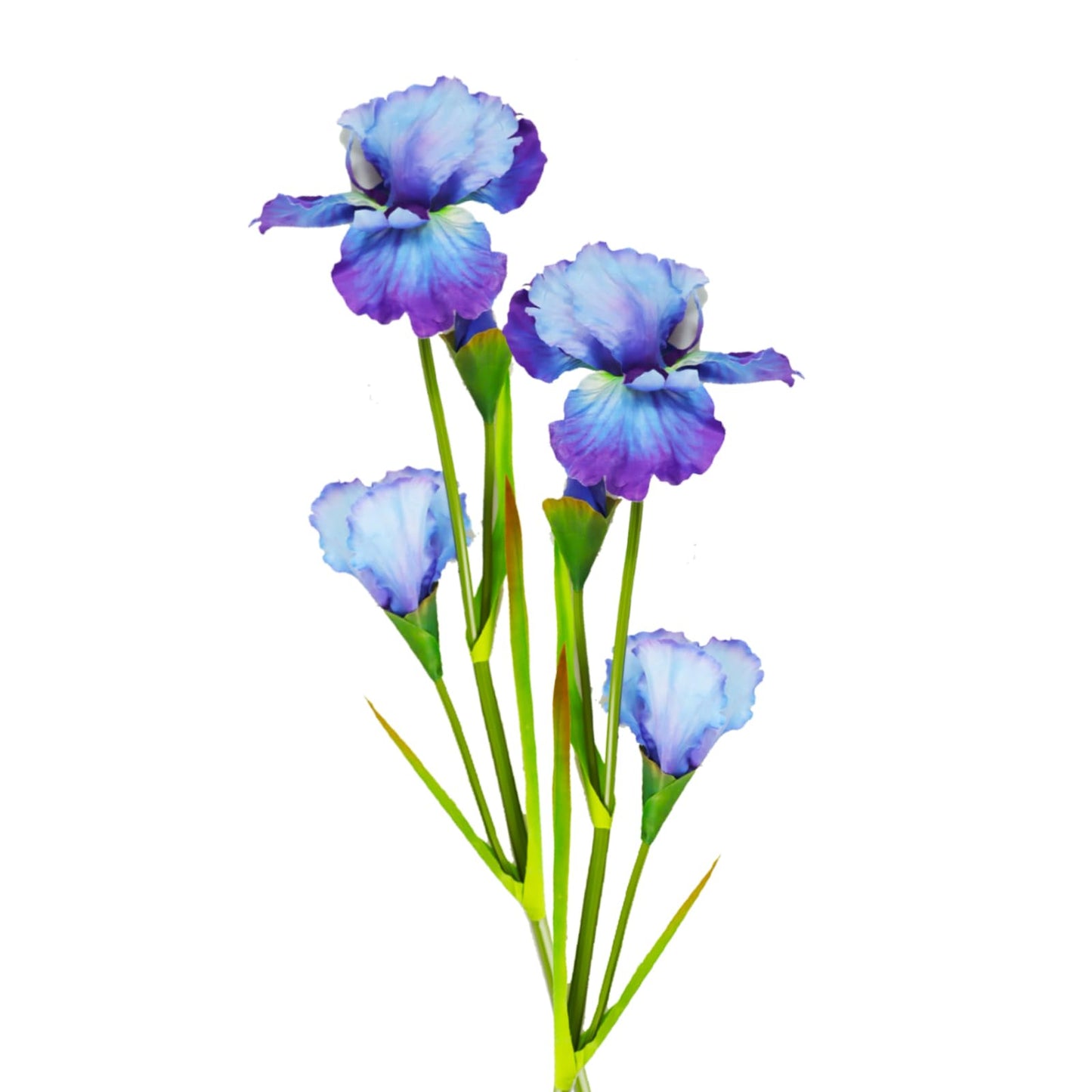 花しょうぶ 造花 2本セット あやめ おとめ花しょうぶ 人工花束 シルクフラワー アヤメ造花 アートフラワー 枯れない花 アイリス お祝い 誕生日 記念日 プレゼント 写真小道具 生け花 インテリア造花