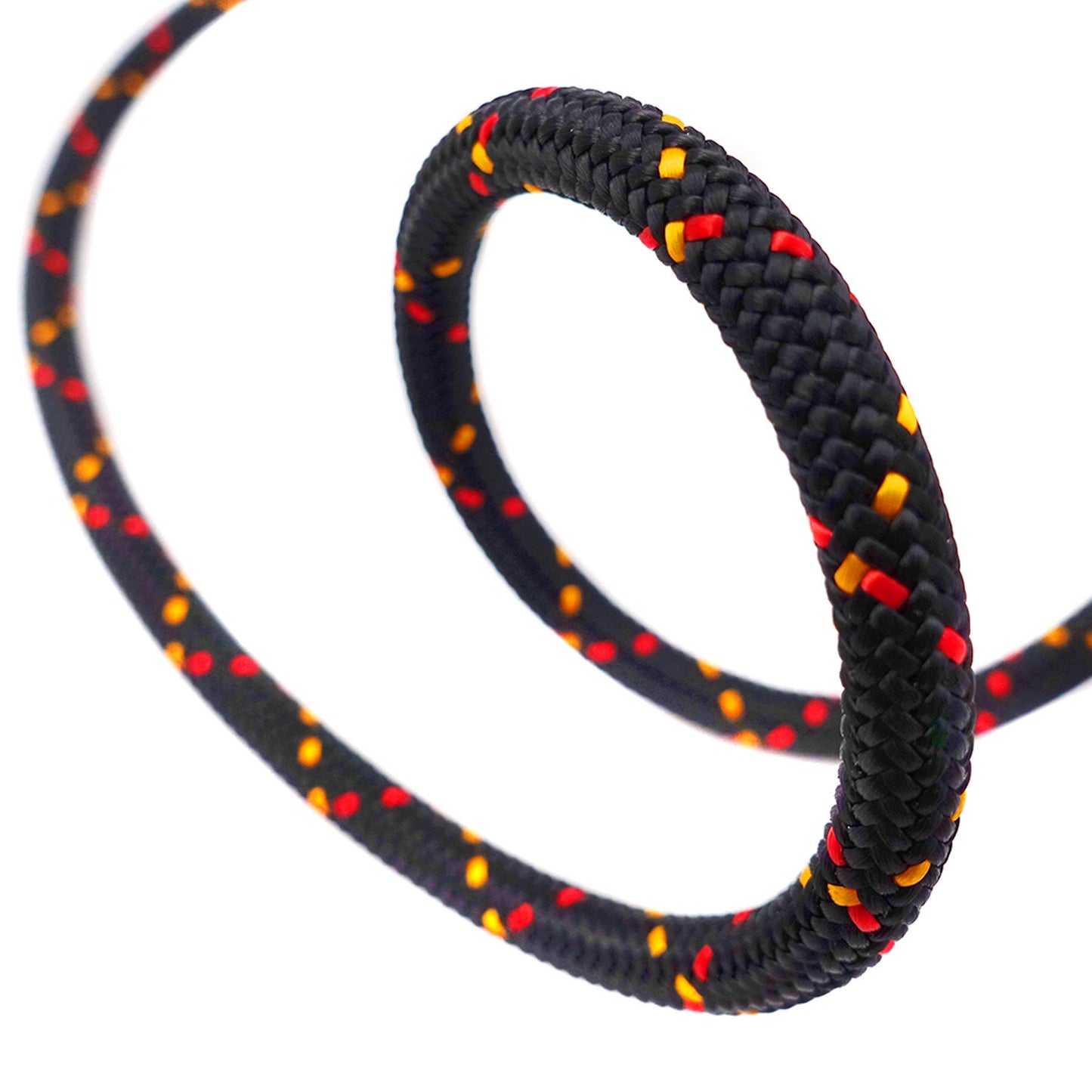 ダブルブレード構造 6mm アクセサリーコード ポリエステル製 ブラック フロレセンスグリーン 6M / 15.5M / 30.5M カットサイズ
