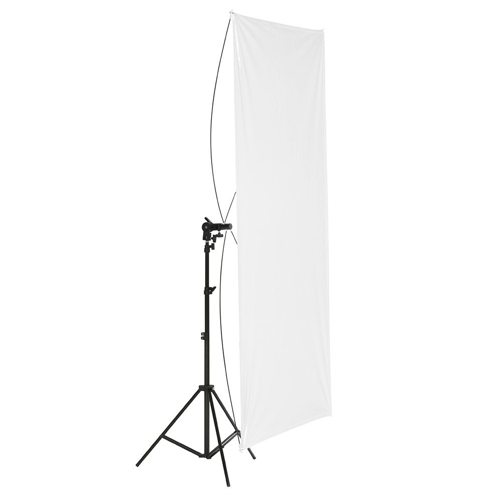 Neewer 35"x70"/ 90x180cm 写真スタジオフラットパネル ライトリフレクター 金/銀&黒/白 360度回転ブラケットとキャリングバッグ付き