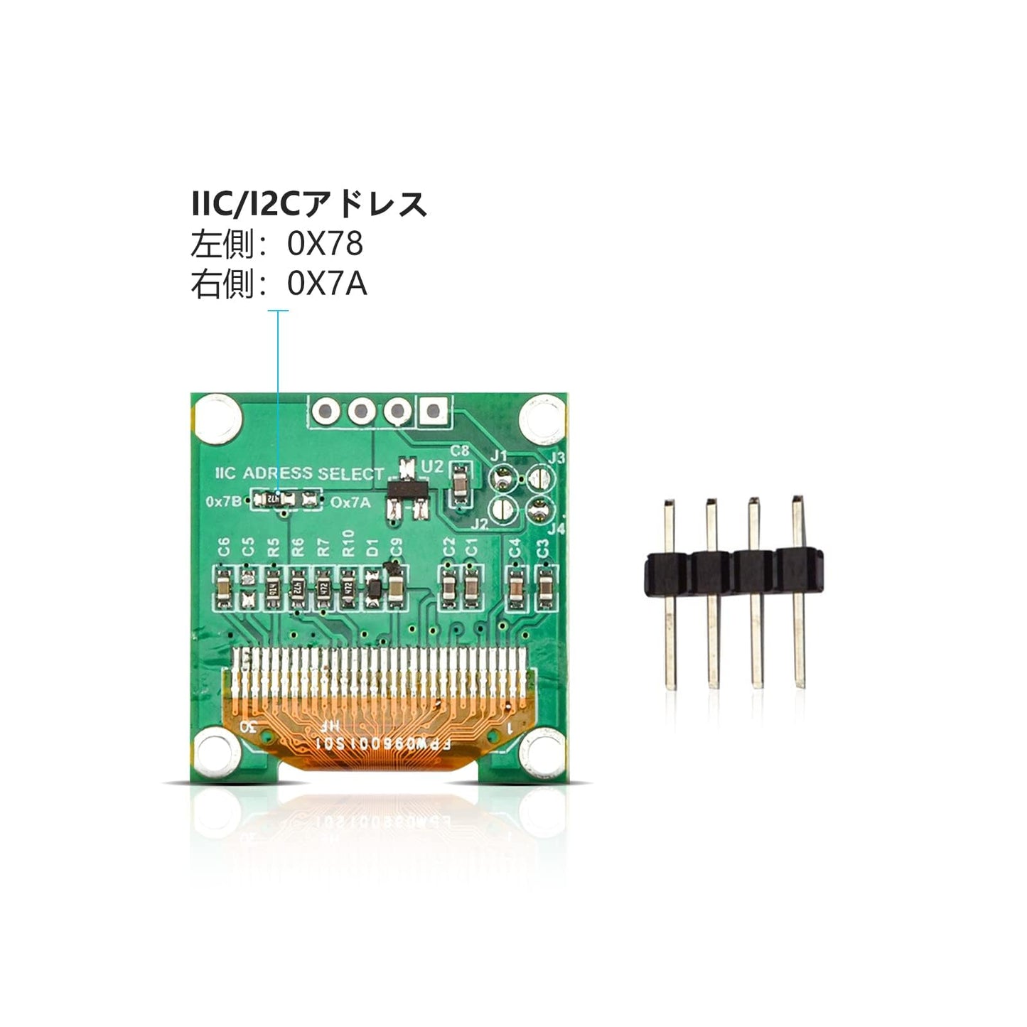 1.3" カラーIPS LCDディスプレイ240X240解像度 HD TFTカラフルスクリーンモジュールHD画面LEDバックライト、ドライバーIC ST7789VW 7ピン4つのSPIインターフェースRGB 65Kフルカラー 3.3V、TFTスクリーンの代替品 、 MEGA 2560 / AVR / STM32 / ARM/PIC と互換性があります