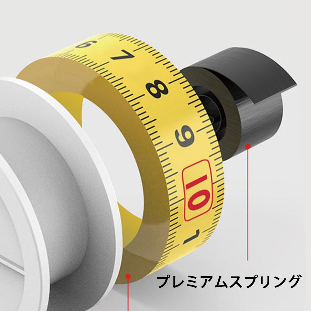 10m×25mmコンベックス G7ロック目盛付 コメロン コンベックス回転式セフG7ロックマグ