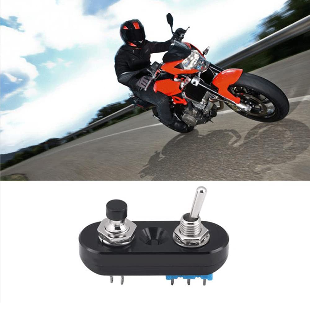 三輪車用マイクロホン スピーカースイッチ ハンドルスイッチ 3ポジション ON-OFF-ON