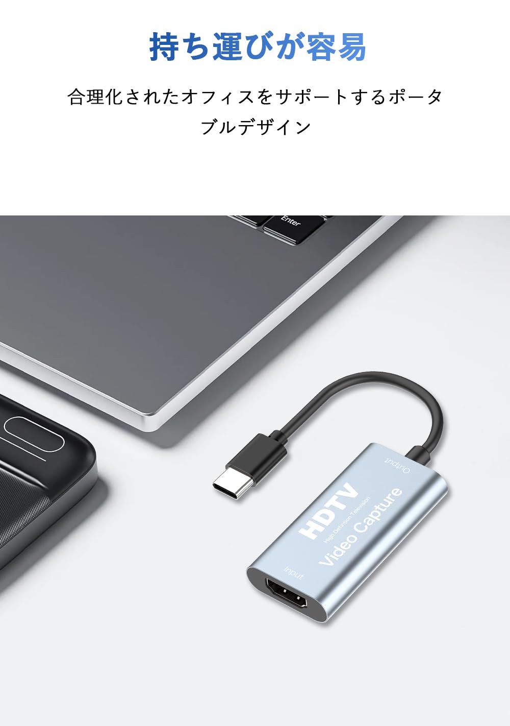 【2023新登場】Newluck USB-C & HDMI 変換アダプタ キャプチャーボード HDMI キャプチャーボード HD画質録画 HD1080P/4Kパススルー機能 HDMI ビデオキャプチャー ゲーム録画/HDMIビデオ録画/ライブ配信用キャプチャー ボード 電源不要 小型軽量 低遅延