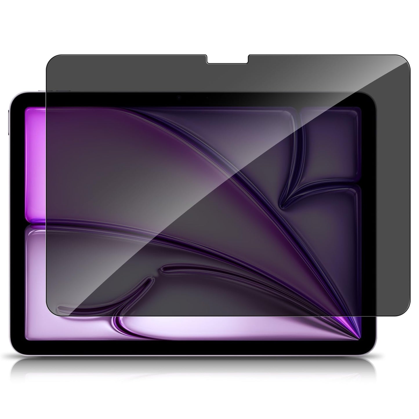 覗き見防止フィルム iPad Air 11 M3 第7世代 2025/iPad Air 11 M2 2024 第6世代 用 A2902 A2903 ガラスフィルム プライバシーフィルム 180度 横向き左右のぞき見防止 強化ガラス 反射低減 国産旭硝子 9H液晶保護フィルム 飛散防止 気泡防止 アイパッド エア 11インチ M3 第7世代 2025/M2 2024 第6世代 用