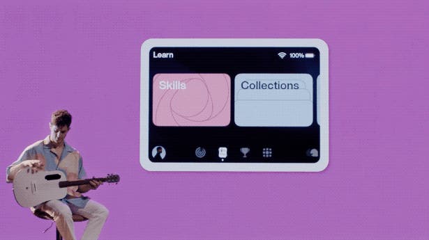 気分は一流ギタリスト、次世代型スマートギターLAVA!