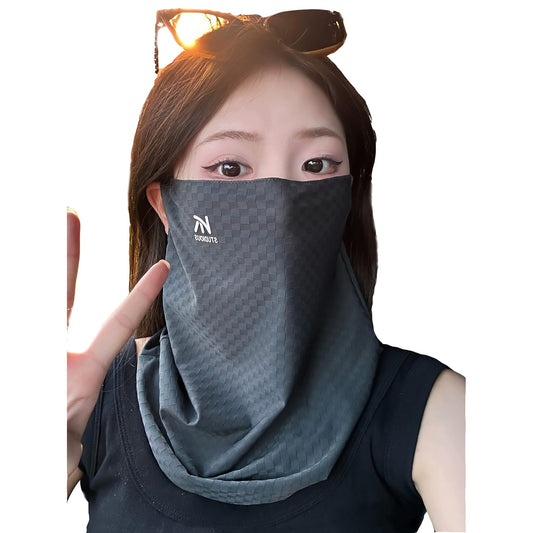 フェイスカバー 冷感 uvカット 耳カバー付 ネックガード 吸汗速乾 息苦しくない 繰り返し 日焼け 防止 対策 フェイスマスク
