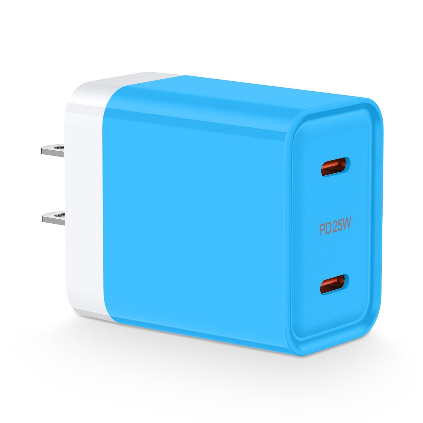 急速充電器 Type-C USB充電器 25W 2ポートType-C*2 iPhone 16充電器 タイプc type c コンセント [PD3.0対応/PPS急速協議対応/PSE認証済み] iPhone16/15/14/13シリーズ/Galaxyシリーズ/iPad/Macbook Air/Surface/その他 PD25Wの規格内で充電可能な機器