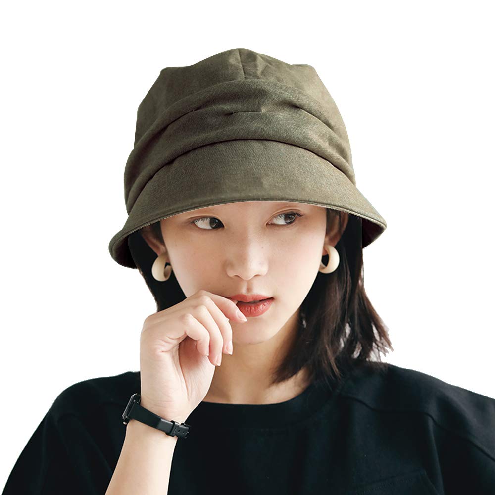 レディース 帽子 夏 小顔効果 UVカット帽子 持ち運びやすい 日焼け ハット 日焼け防止 女優帽子