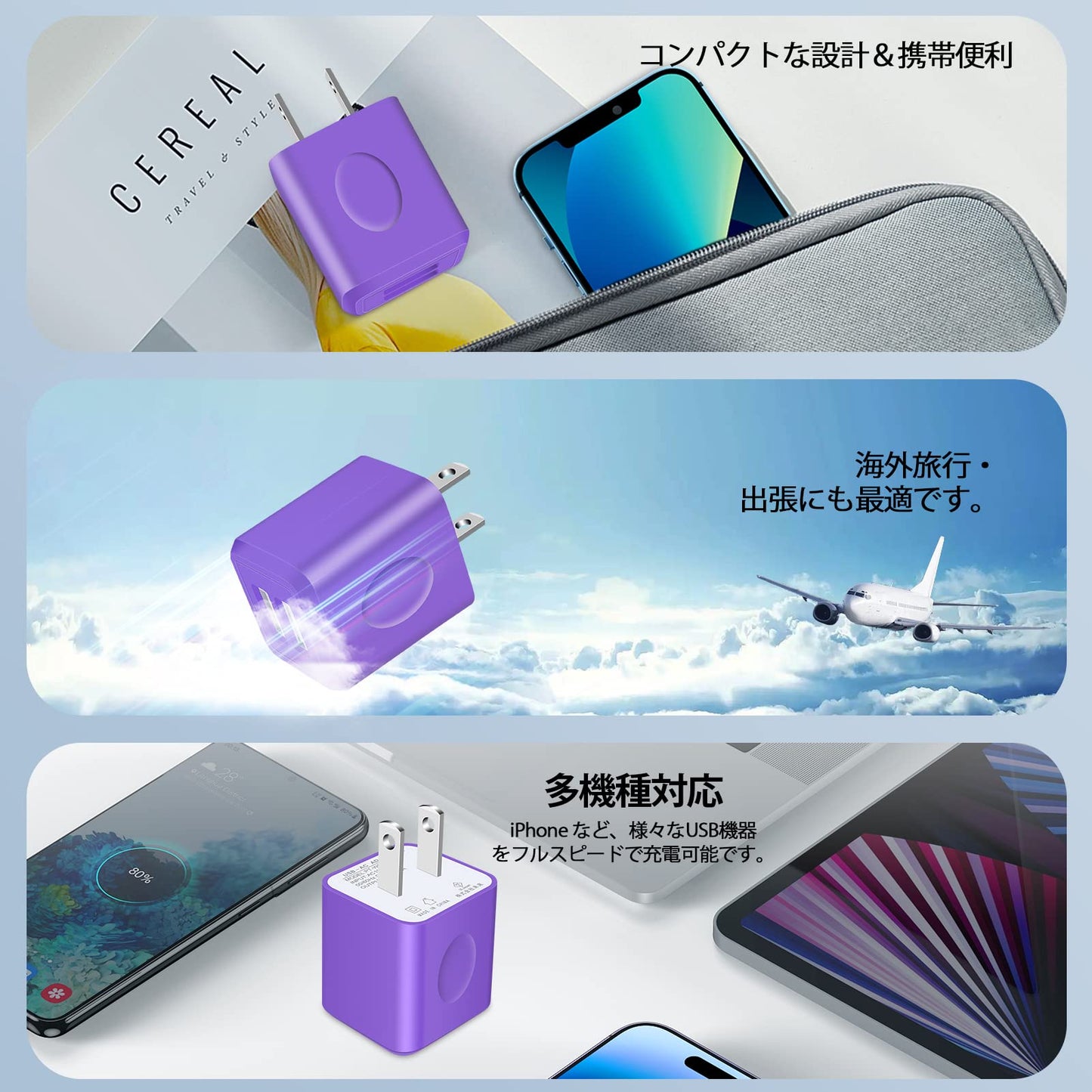 iPhone SDカードリーダー 3 in 1 USB/SD/TF変換アダプタ MFi認証 Lightning 外付メモリーカードリーダー USB3.0 双方向 高速データ転送 設定不要 Lightning - SD力ードカメラリーダー 写真/ビデオ/動画/フアイル iPhone/iPad用 iPhone 14/13/12/11Pro Max/SE3 X XS XR 8plus iOS対応