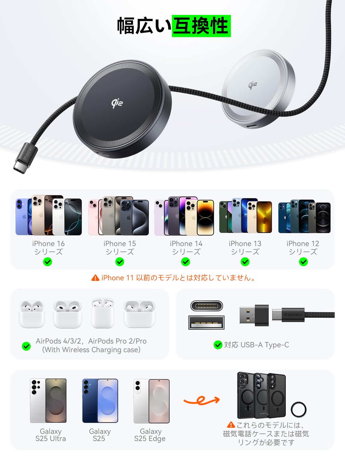 ワイヤレス充電パッド