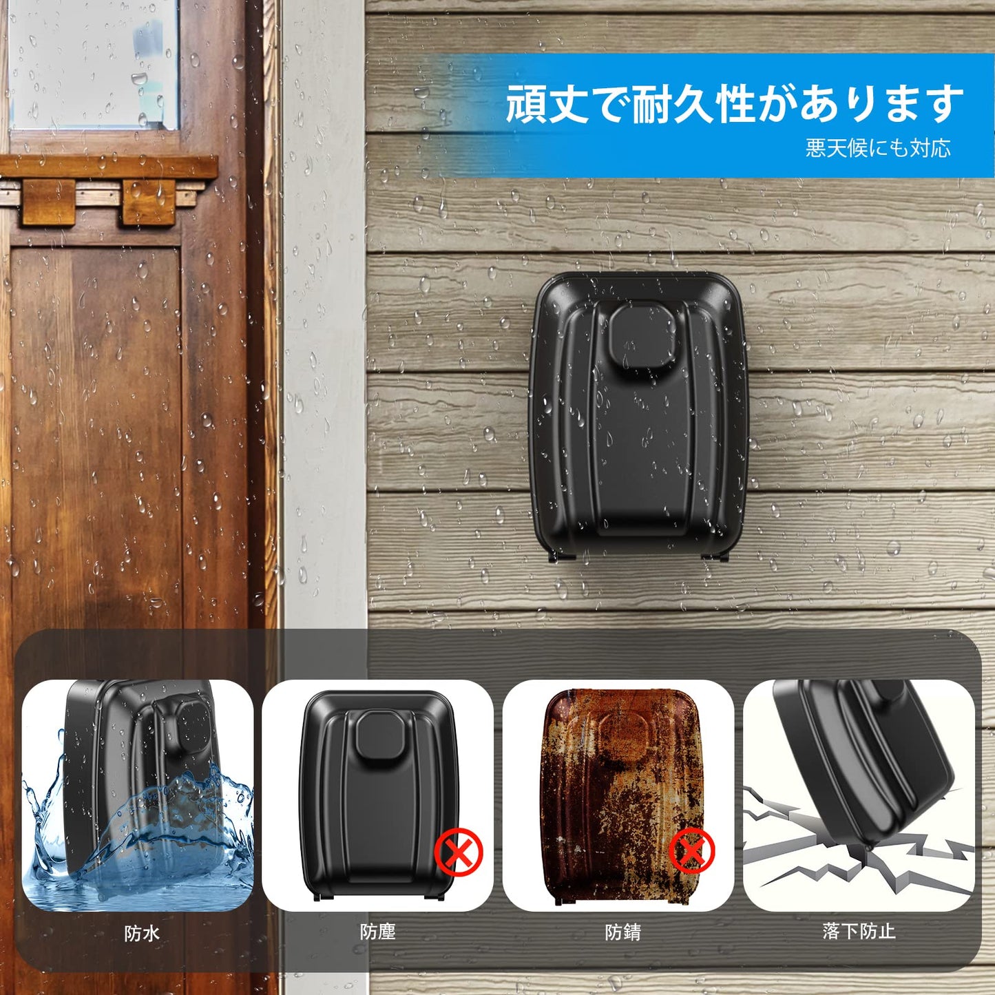 セキュリティ キーボックス 壁掛け 鍵収納 ボックス 南京錠 ロック ポケット ダイヤルロック ボタン式 小物 キー収納 カギ管理 カギ収納 印鑑収納 防水 大容量 インテリア オシャレ 小型 暗証番号 オフィス アパート マンション 共有 事務所 車 玄関 倉庫 会社 家庭 工事現場 現地対応 鍵の保管 防犯 盗難防止 大容量 安全 便利 丈夫