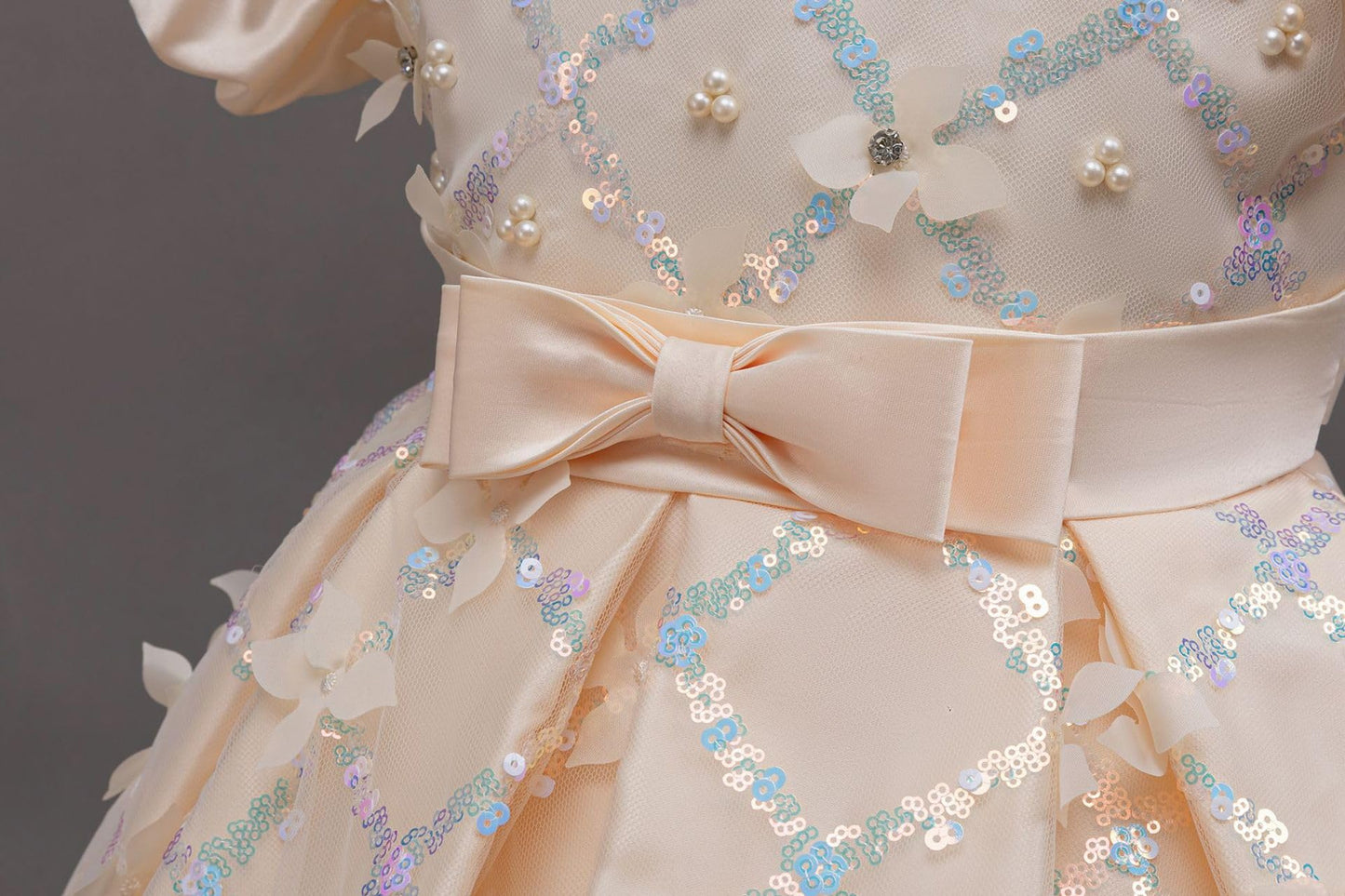 キッズ ドレス パーティー 女の子 ワンピース キッズ 子供服 発表会 子ども チュールドレス プリンセスドレス リポン付き フォーマル ワンピース 記念撮影 結婚式 可愛い 通学 入学式 演奏会