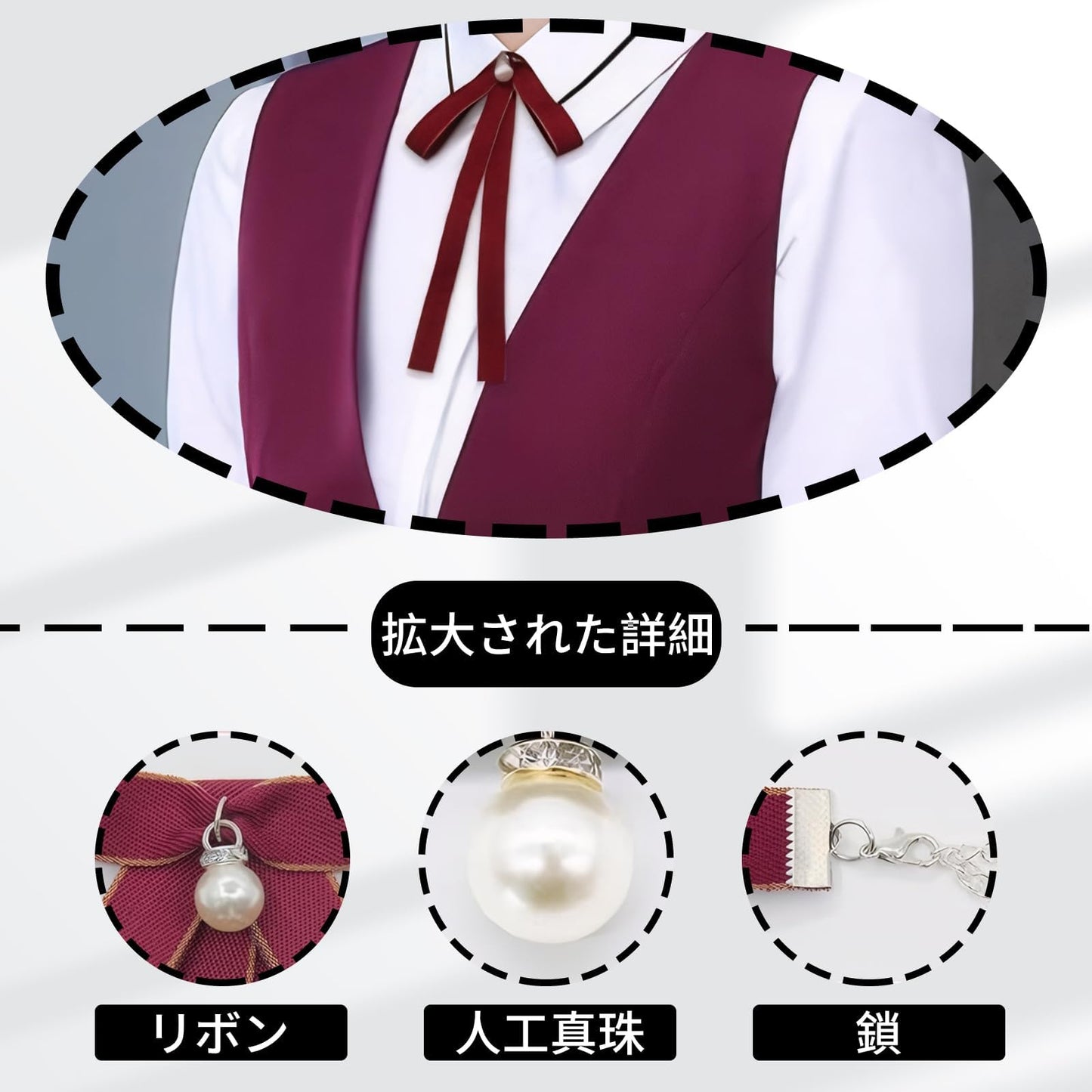 制服小物 レディース リボンタイ 制服リボン 調整可能 蝶ネクタイ 蝶結び 学院風 シンプル 入学式 卒業式 OL 通勤 通学