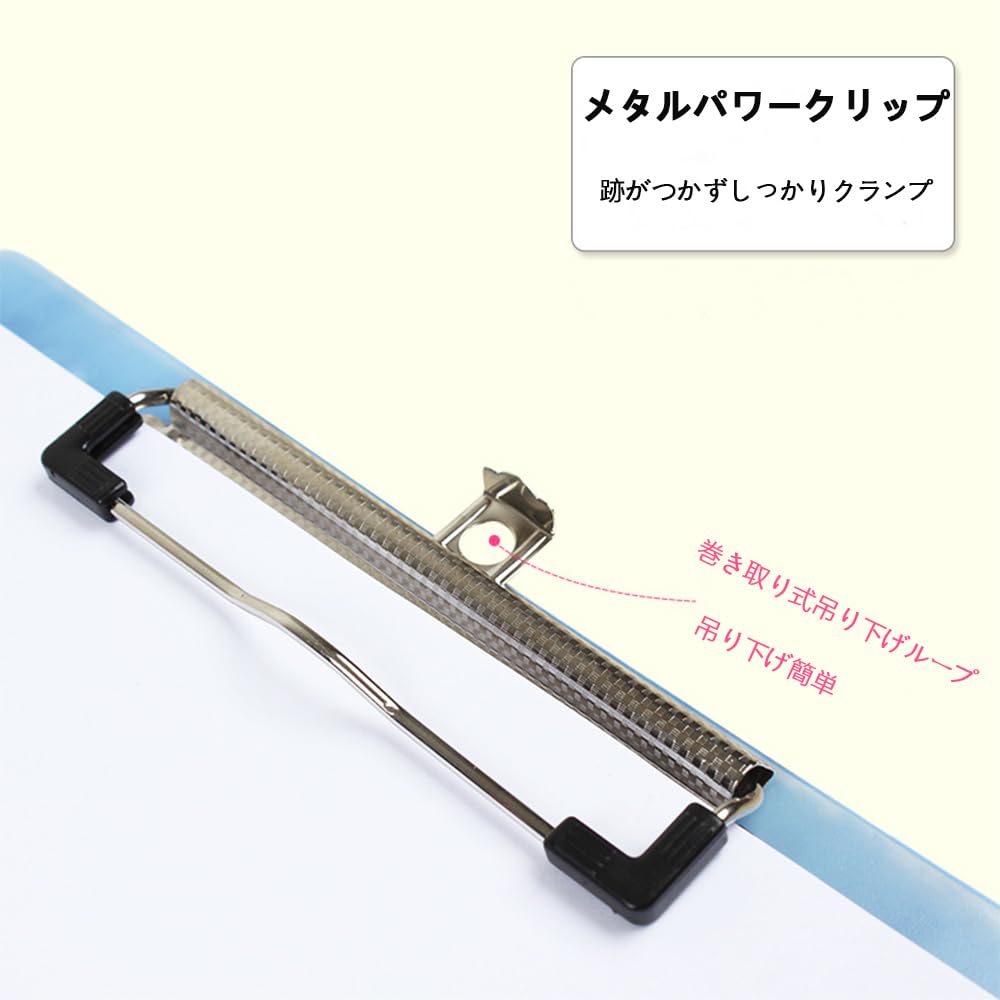 クリアファイル A4 リングファイル 可愛い 透明ファイル 壁掛けファイルボード 2点セット