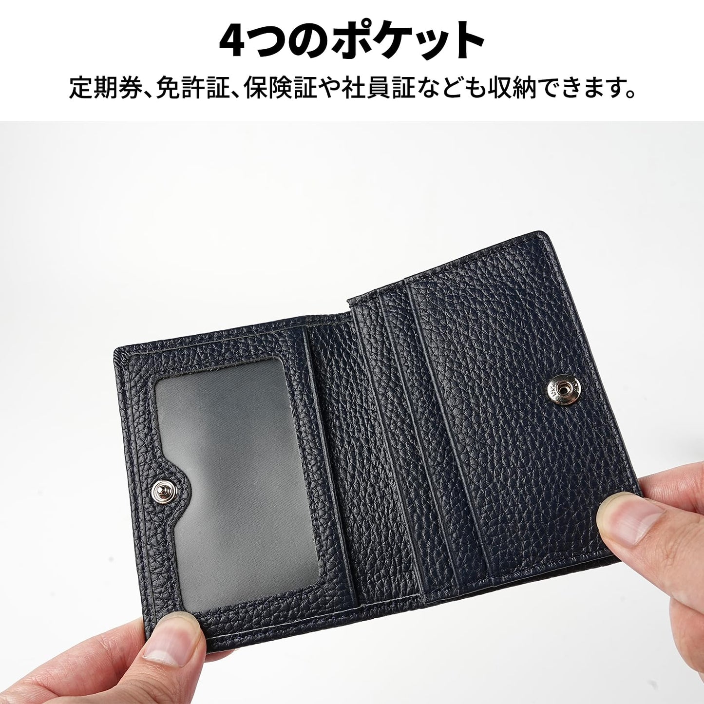 名刺入れ メンズ 本革 大容量 40枚 名刺ケース レディース 薄型 軽量 名刺が折れない 名刺 入れ カードケース 取り出し簡単 男女兼用