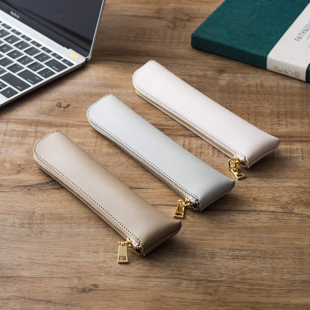 ペンケース 革製 スリム ペンポーチ ふでばこ ミニ デザイン おしゃれ タッチペンApple iPad pencil ペン入れ おしゃれ かわいい 質感いい シンプル プレゼント