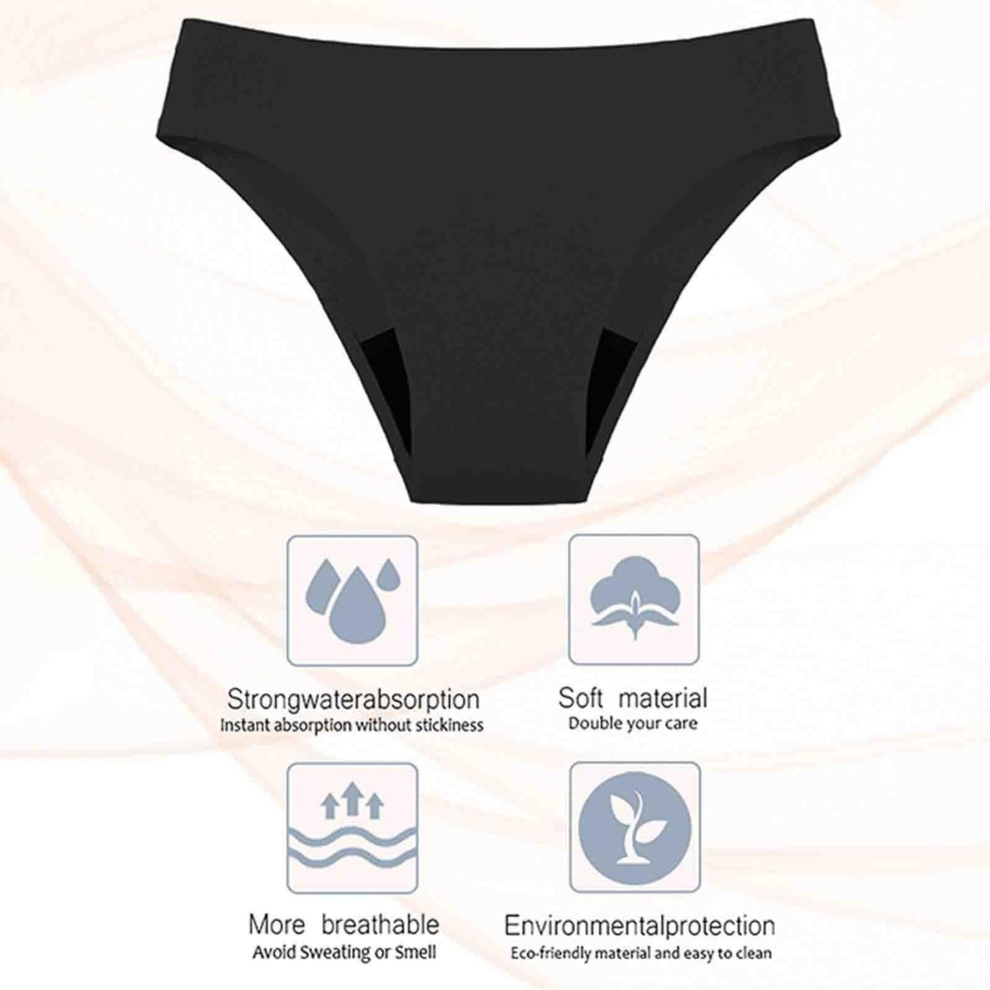 生理用水着 漏れ防止 ビキニブリーフ スイムボトム 防水生理用下着 スイムボトム 女性 女の子 ティーン用