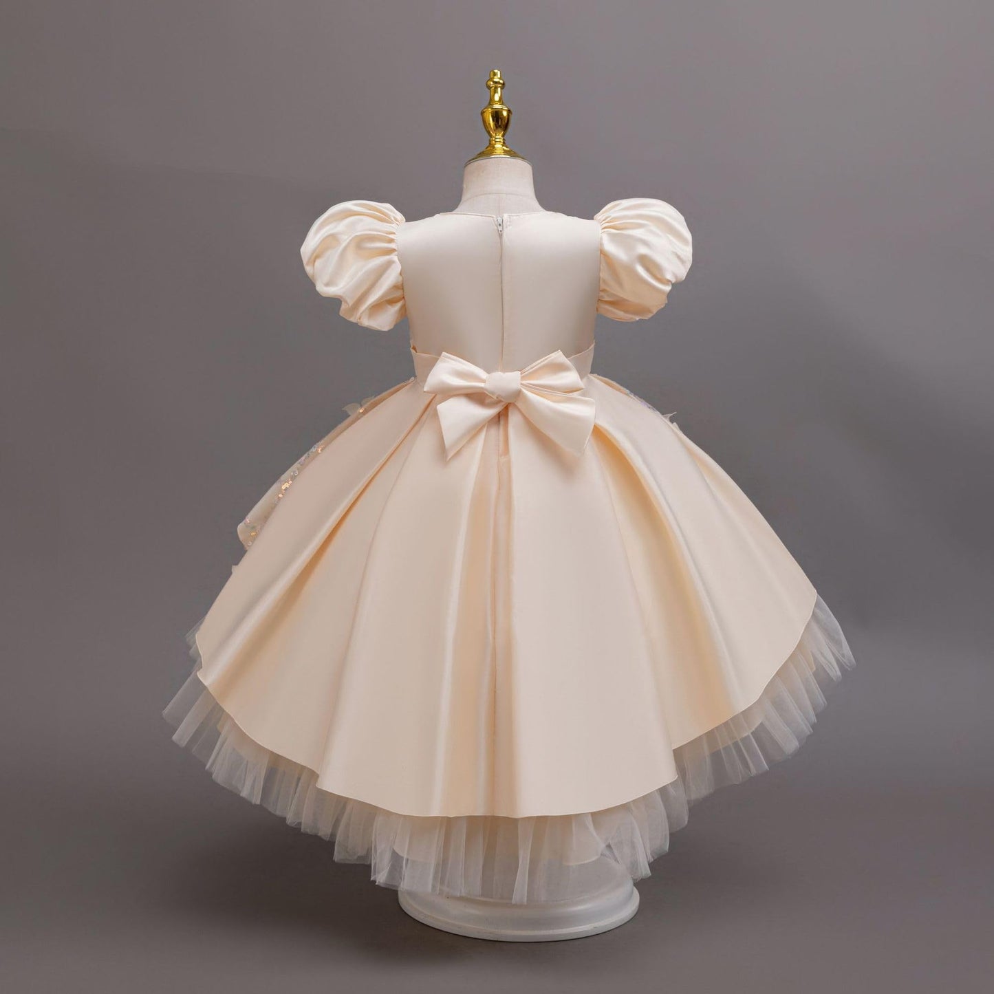キッズ ドレス パーティー 女の子 ワンピース キッズ 子供服 発表会 子ども チュールドレス プリンセスドレス リポン付き フォーマル ワンピース 記念撮影 結婚式 可愛い 通学 入学式 演奏会