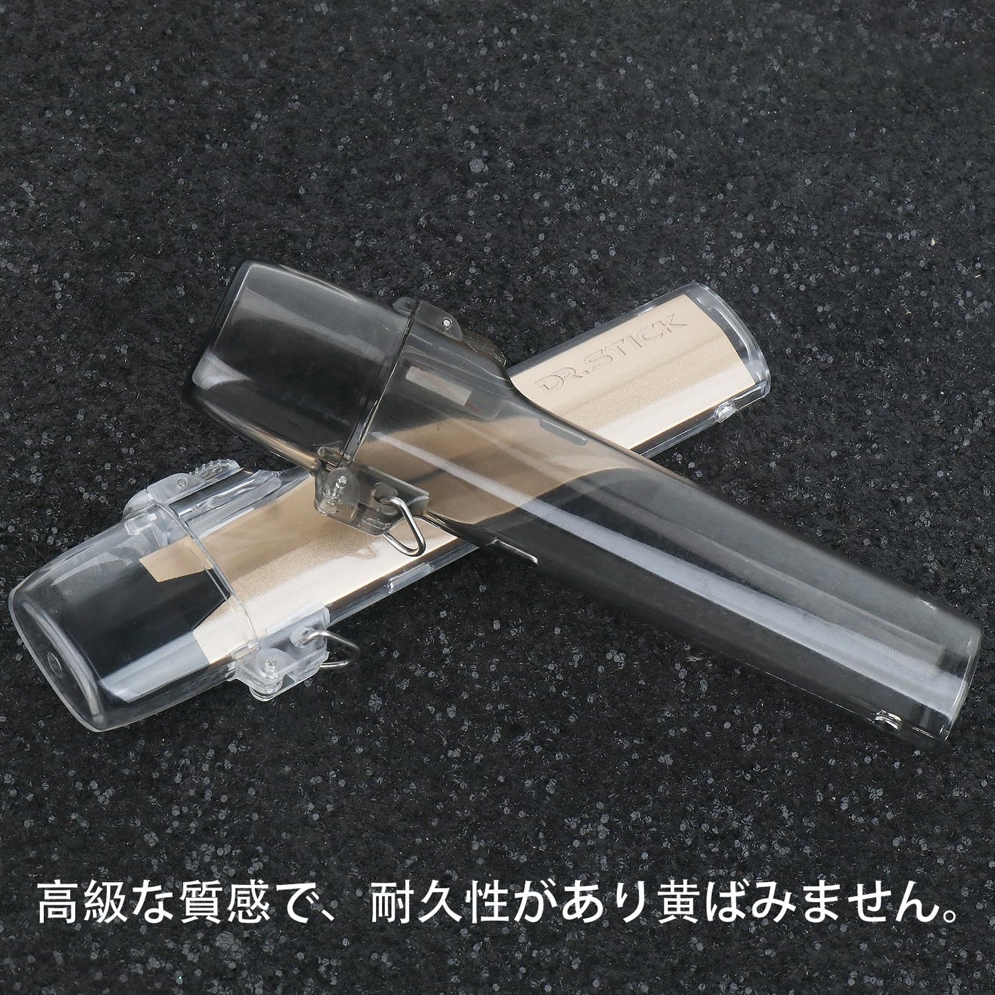 汎用交換ケース、Dr.Stick TypeX電子タバコ用の保護ケース 対応 ベイプ ドクタース TypeX収納カバー 抗衝撃 耐落下デザインネックストラップ付き (トランスペアレント)