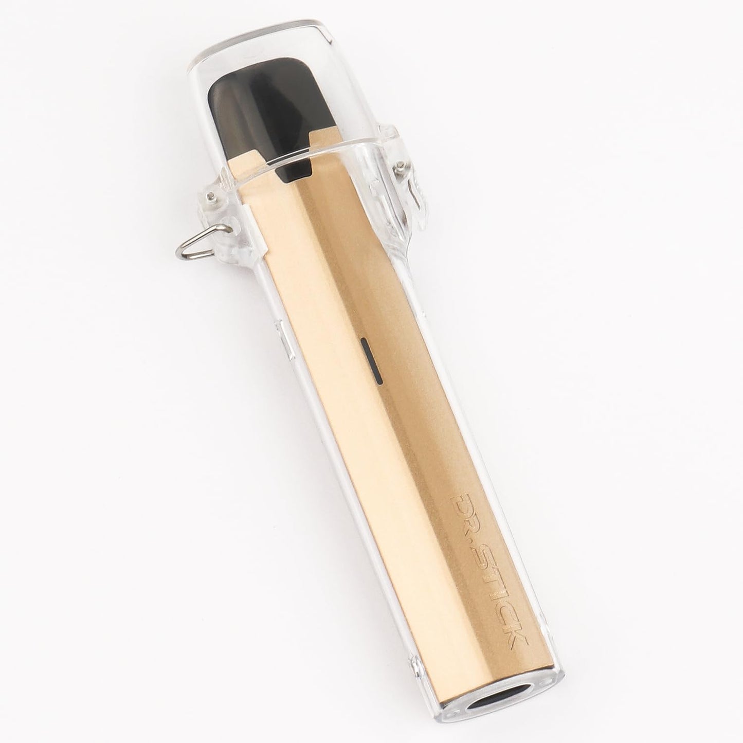 汎用交換ケース、Dr.Stick TypeX電子タバコ用の保護ケース 対応 ベイプ ドクタース TypeX収納カバー 抗衝撃 耐落下デザインネックストラップ付き (トランスペアレント)