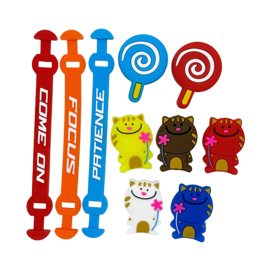 10/50個入り テニスラケット用 ショック吸収材