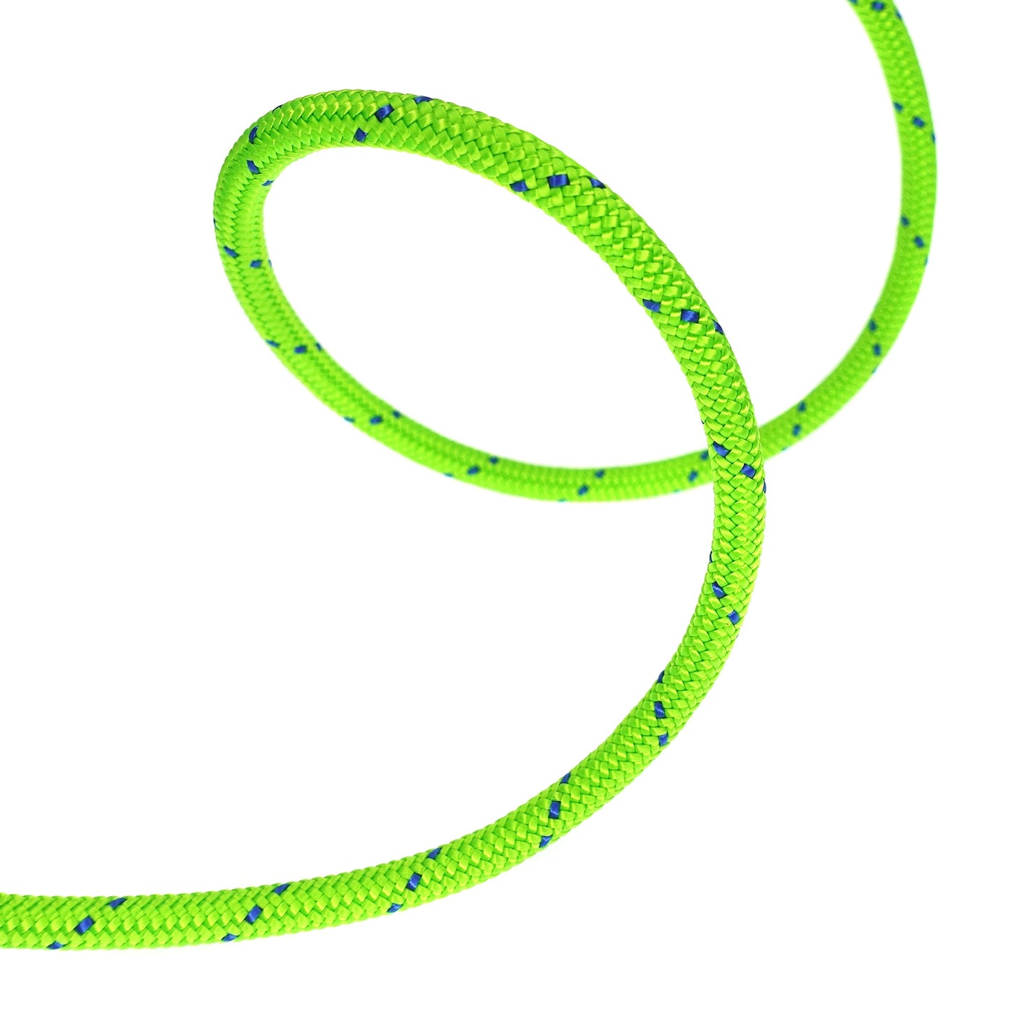 ダブルブレード構造 6mm アクセサリーコード ポリエステル製 ブラック フロレセンスグリーン 6M / 15.5M / 30.5M カットサイズ