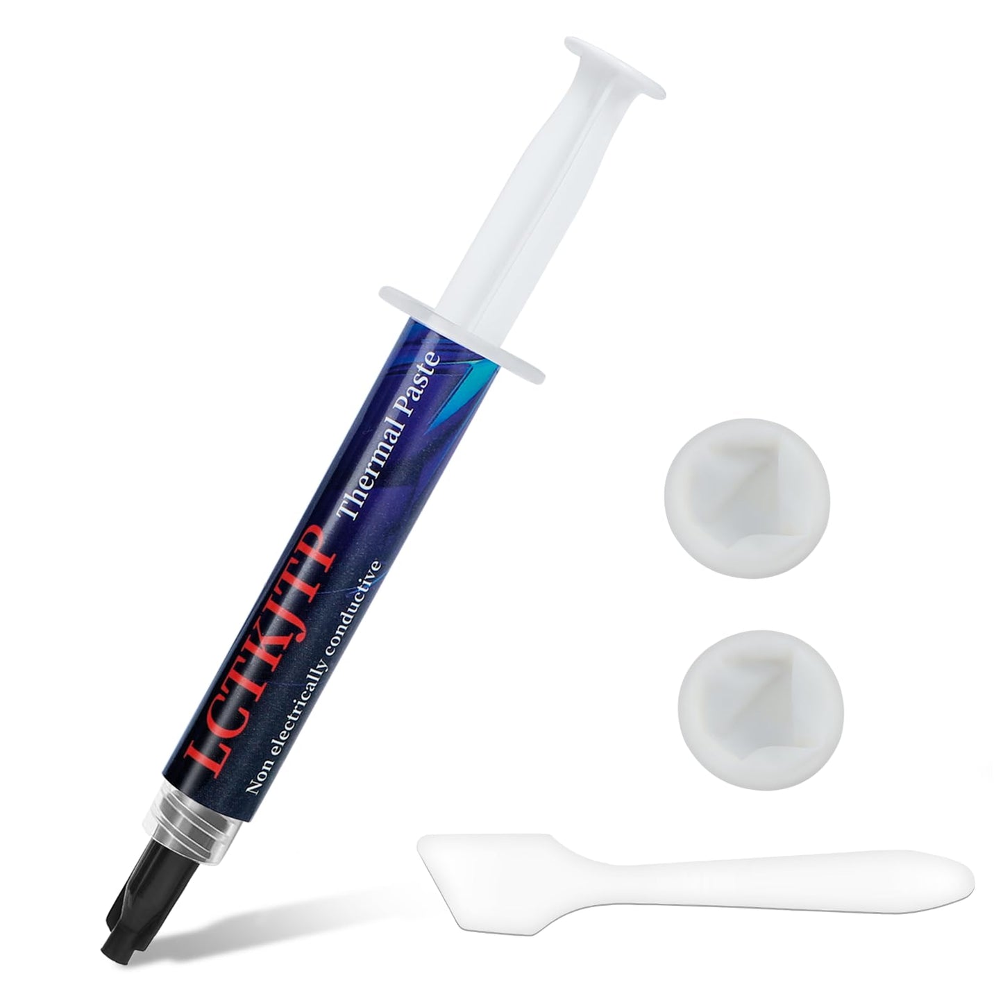 熱伝導グリス 6g 15W/M.K 高性能 Thermal Paste 絶縁 【ヘラ 指サック付き】 シルバーグリス ナノダイヤモンドグリス 低粘度 耐久性 カーボンベース ハイパフォーマンス 硅脂 サーマル放熱グリス