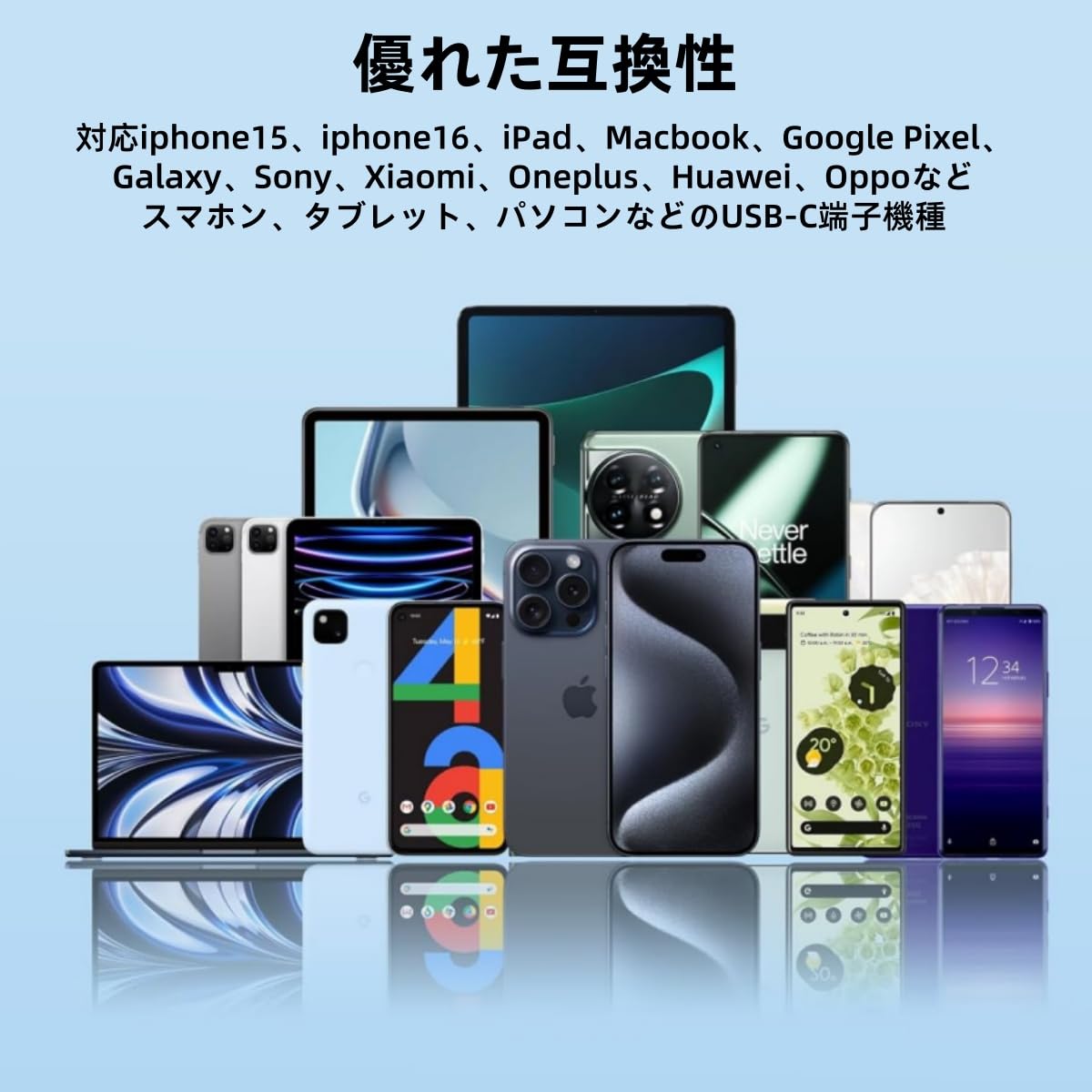 イヤホン タイプc イヤホン 有線 iPhone15/iPhone16/Galaxy/Xperia/Google/iPadなど対応 Type-c イヤホン マイク付きクリア通話 USB Type-Cインターフェース機器に対応できる