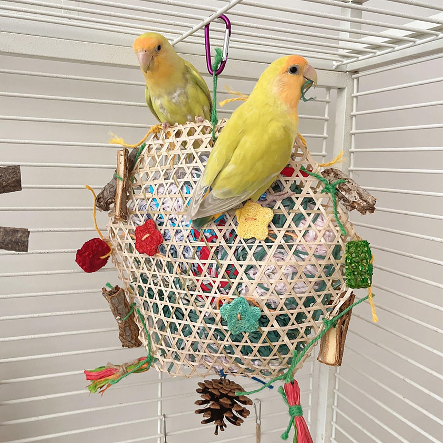 ハムスター歯磨きウサギチリンチリン鈴おもちゃリスモルモットウサギゼラニウムマウス小動物噛んでストレス緩和噛むおもちゃハムスターのおもちゃ (21cmx24cm)