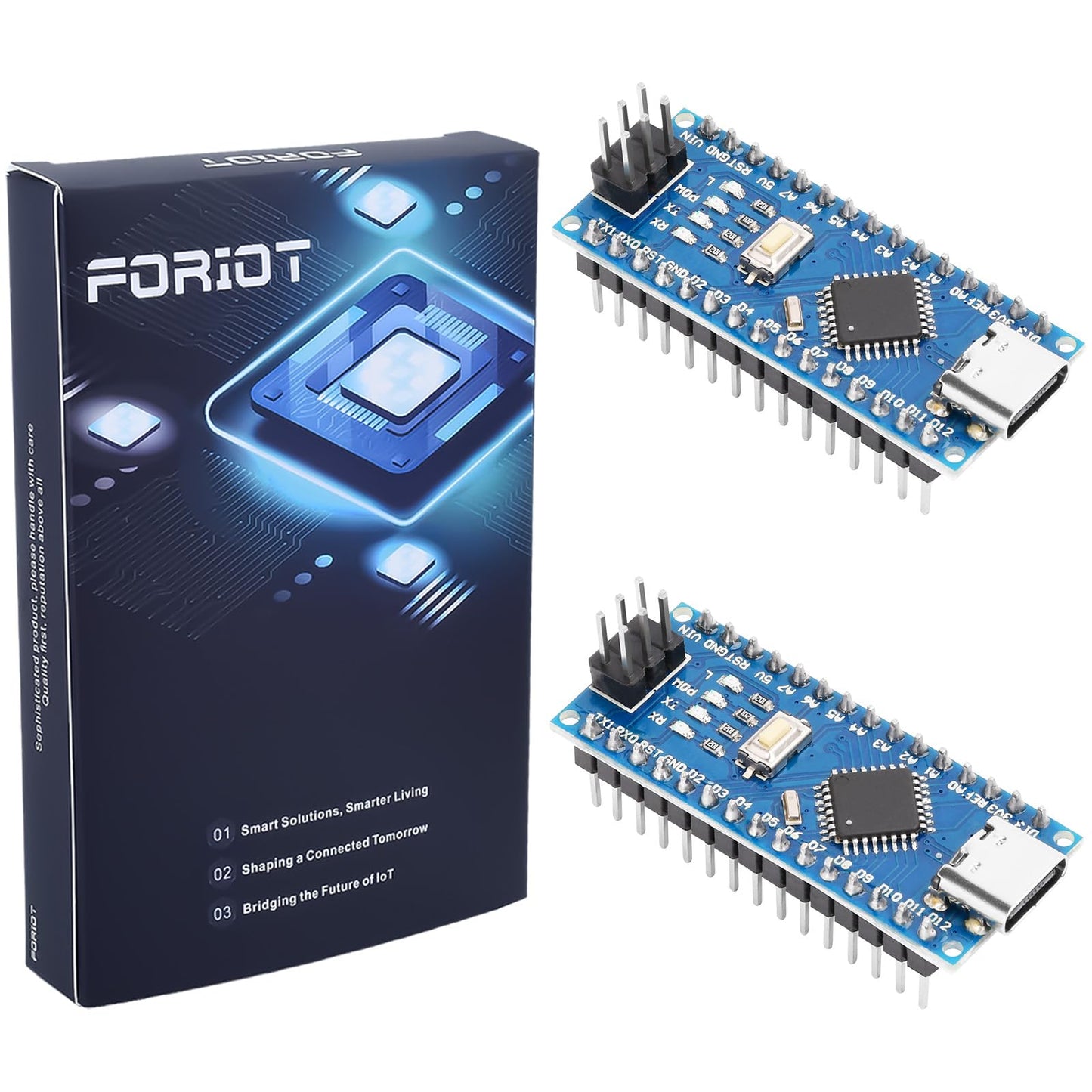 NANO V3.0 CH340 Type-Cインターフェース ピンアウト未はんだの開発ボードモジュール