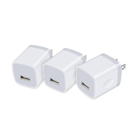 USB電源アダプタ usbコンセント 【3個セット-1USBポート】 iPhone 16充電器 携帯充電器 充電アダプタ Android充電器 アンドロイド充電器 スマホ急速充電 コンパクト iPhone16/15/14/13/12/11/ Xシリーズ、ゲーム機など機器対応