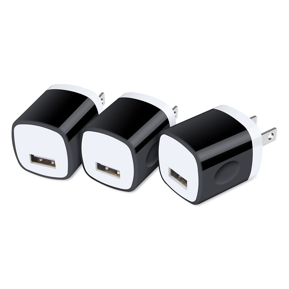 USB電源アダプタ usbコンセント 【3個セット-1USBポート】 iPhone 16充電器 携帯充電器 充電アダプタ Android充電器 アンドロイド充電器 スマホ急速充電 コンパクト iPhone16/15/14/13/12/11/ Xシリーズ、ゲーム機など機器対応