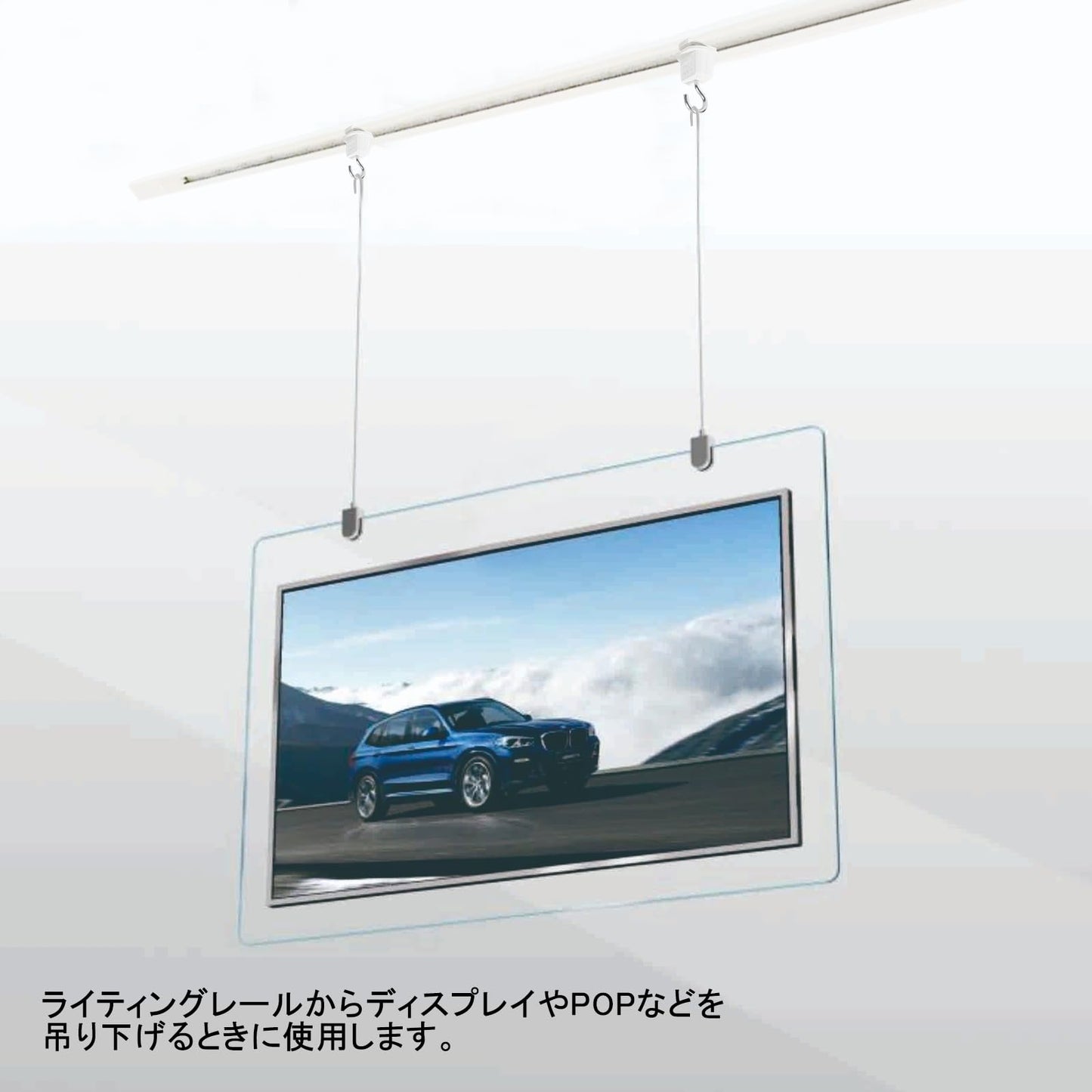 抜け止ダクトレール用吊りフック 照明器具配線 ショップライン 吊りフック 吊りフック ライテック ライティングレール用吊りフック オーデリック ライティングレール吊りフック 簡単取付 工事不要 ブラック