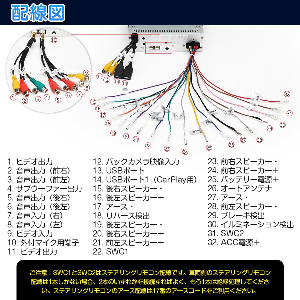 XTRONS 10インチ 1din カーオーディオ iPhone CarPlay android Auto対応 カーステレオ 一体型ナビ 1024*600 IPS ディスプレ Bluetooth スクリーンミラーリング 携帯充電 USB 全画面出力 映像入力 ギボシハーネス付 加工不要 DL10L