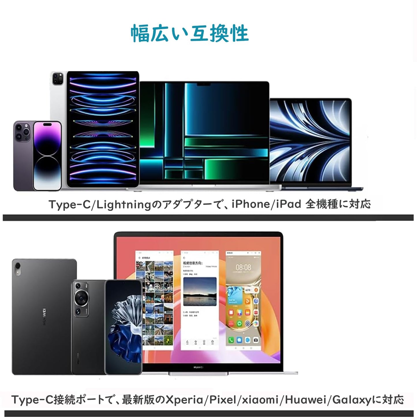 【2025業界新登場】ワイヤレスマイク Type-C iPhone/iPad/PC対応 ピンマイク 360°集音録音 回転可能 風防付き スマホ 外付けマイク プラグ プレイ 2人同時使用 瞬時接続 Lightning変換器付き ASMR/TikTok用 Vlog動画撮影/ライブ配信用/生放送/オンライン授