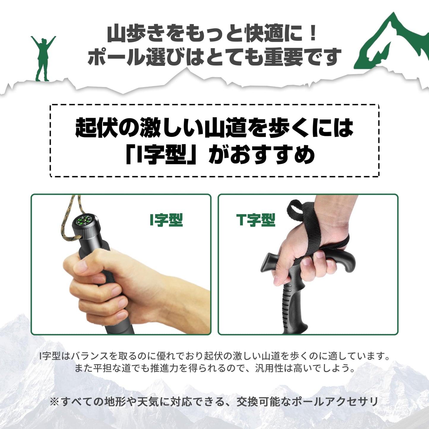 トレッキングポール 多機能トレッキングポール 組み立て式 ンパクト収納 サバイバル 山登り ストック コンパクト式 ナイフ ライバー び子 打ち石 ンパス多機能 登山 ハイキング 山行 野外冒険 自救 防衛 納バッグ