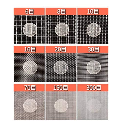 工业用金属网 (5网) 宽600x卷1000mm 不锈钢平织金属网 网格 过滤网 耐高温 防鼠 防虫 5网眼 线径0.6mm 网孔4.5mm 宽600x卷1000mm (5网) 1张
