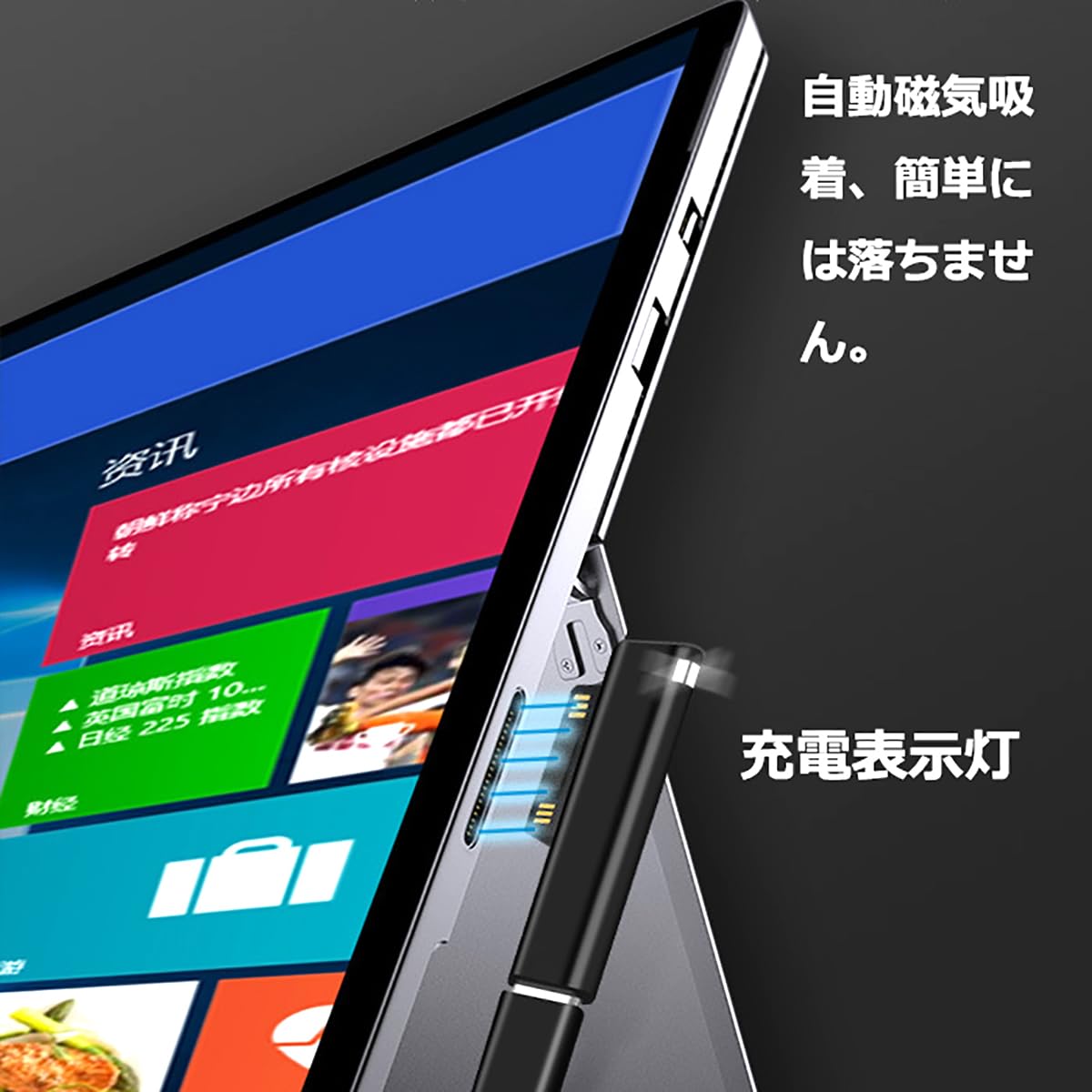 急速充電アダプタ 15V/3A 65W PD Type-C充電器必要 Surface Pro 7/6/5/4/3/X Surface Go1/2 Surface Laptop 1/2/3/4/5 Book タブレット対応