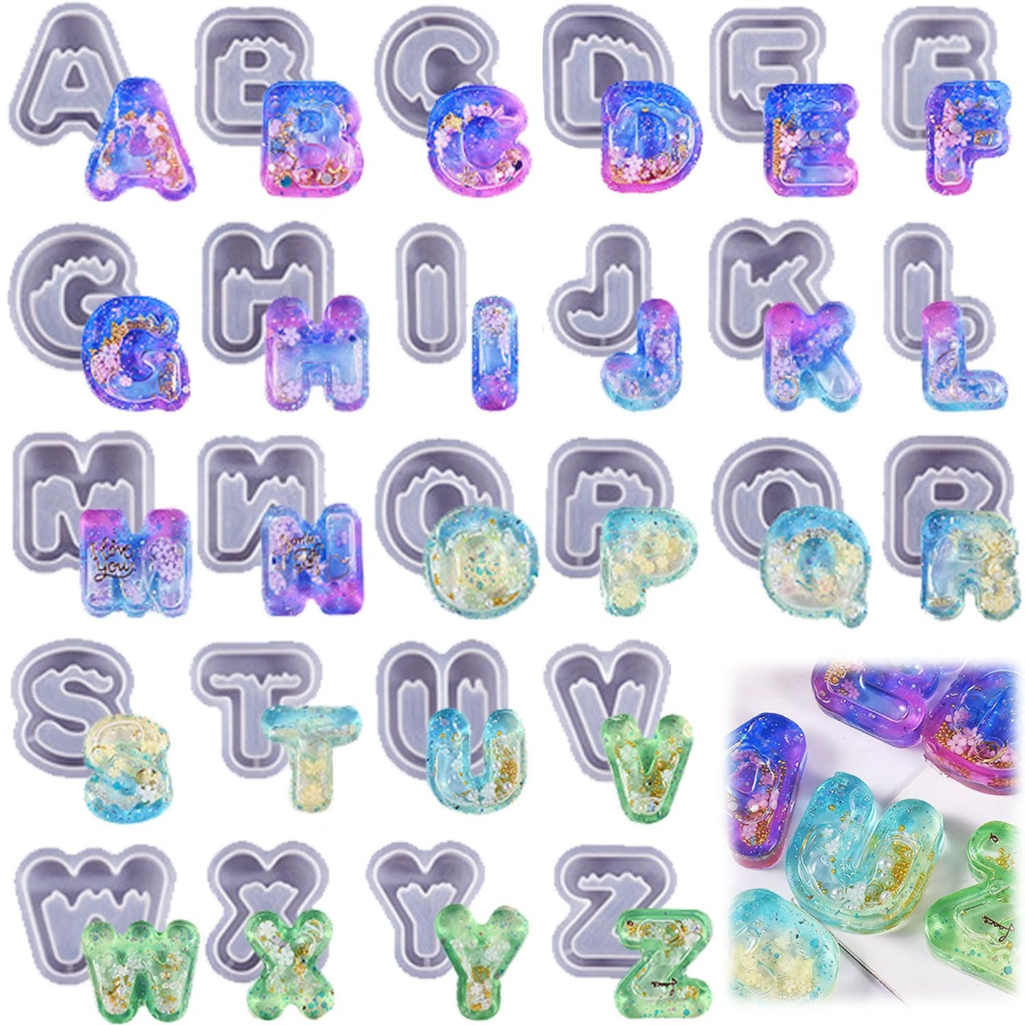 レジンセット PPシート 10枚 流砂シール 液体レジン DIY プラスチックパッド シェイカーモールド シャカシャカペンダント 流砂型 スペシャル