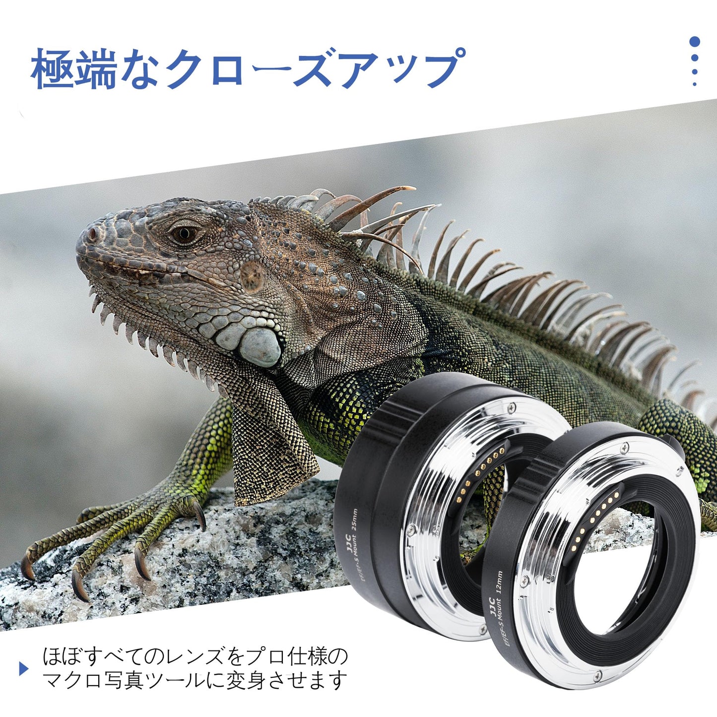 接写リング デジタル接写リングセット エクステンションチューブ ボディキャップとリアレンズキャップ 付属