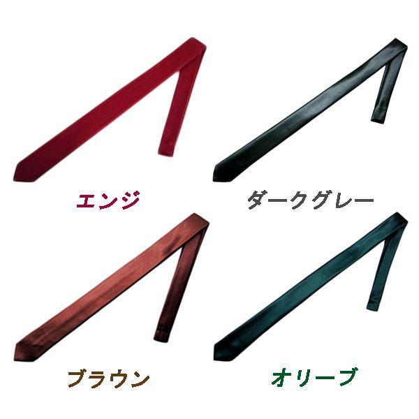 【ノーブランド品】シンプルな細ネクタイ ブラック