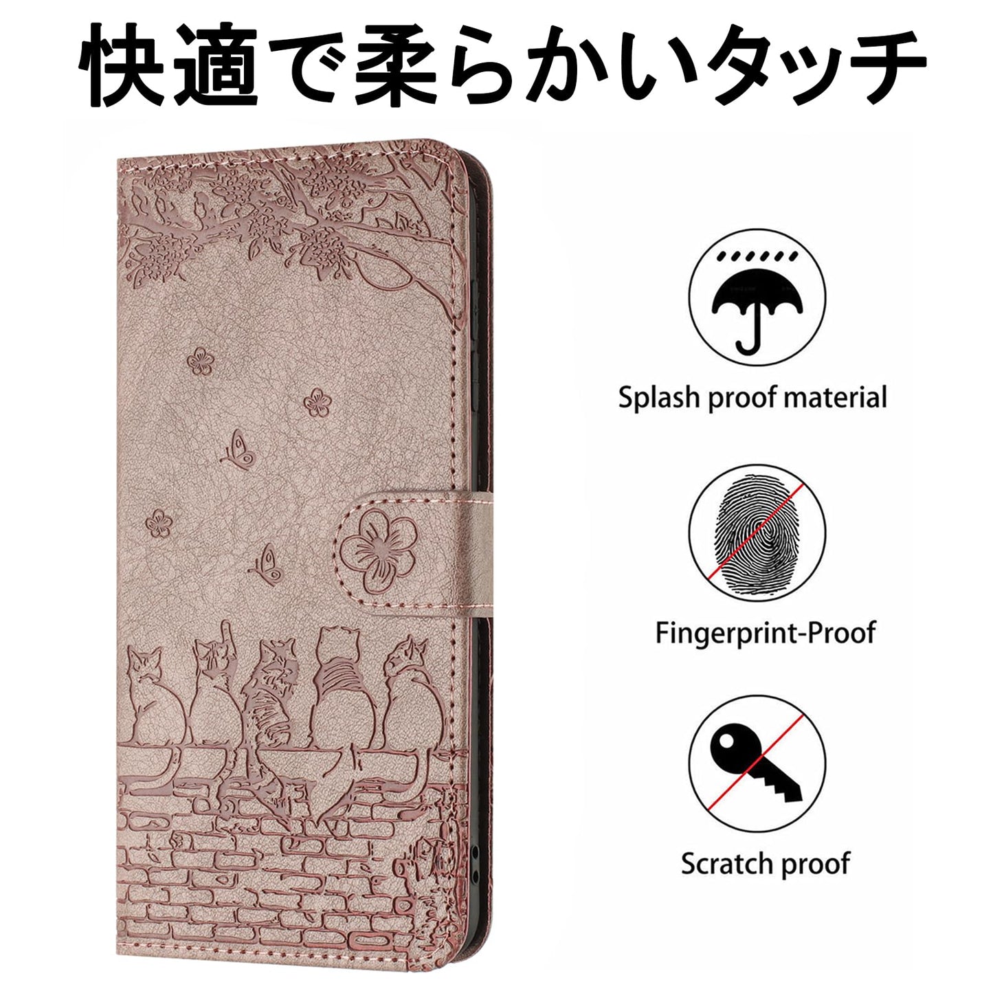 Galaxy S25 ケース 手帳型 Galaxy S24/S25 ケース Galaxy S25 SC-51E ケース 手帳型 ギャラクシーS25 ケース 手帳型 かわいい 携帯ケース アンドロイド Galaxy S25 ソフトTPUインナーシェル 精密カットアウト マルチカード収納 桜柄マグネット開閉式 キャッシュポケット 耐衝撃保護 調整可能 レベリングスタンド[青色]