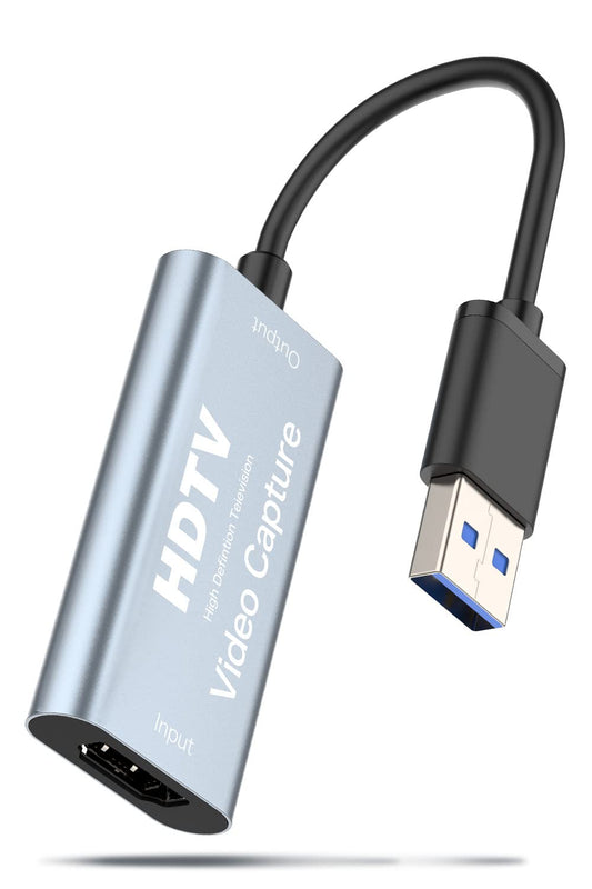 キャプチャーボード】 USB3.0 & HDMI 変換アダプタ HD画質録画 HD1080P/4Kパススルー機能 HDMI ビデオキャプチャー ゲーム/ビデオ/ライブ配信用キャプチャー ボード 電源不要 小型軽量 低遅延 Switch/PS/Xbox用サポート Win 7/8/10