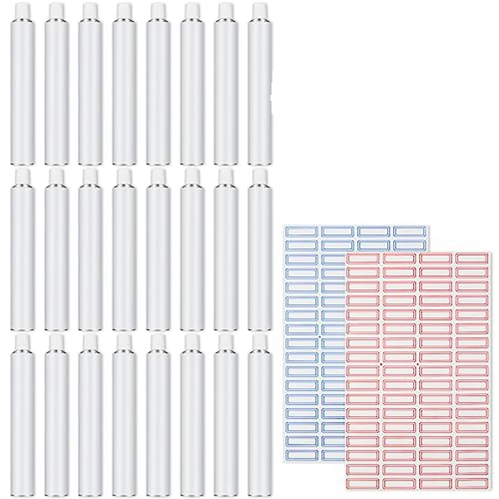 アルミ絵の具チューブ 絵の具の作成や残った絵の具の保存に アクリル油を保存するための絵の具チューブ 20ml