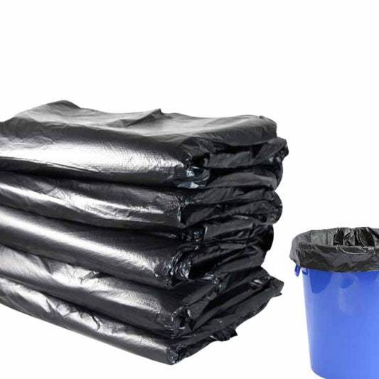 100枚 黒色ゴミ袋 無臭 防漏 衛生ゴミ袋 家庭用 プラスチック袋