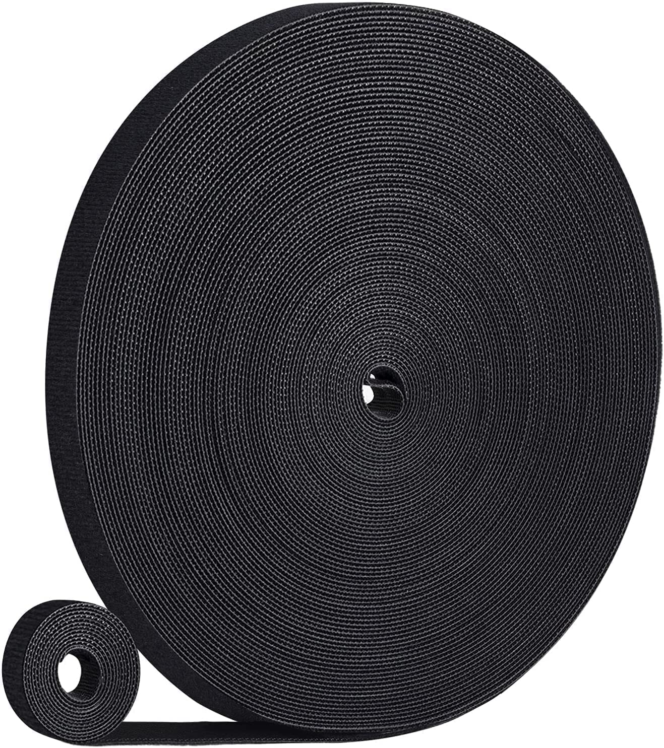 マジックバンド 結束バンド 15mmx15m マジック結束バンド 面ファスナー マジックテープ 結束テープ 強力 ベルクロテープ 防水 耐熱 自由にカット 繰り返し利用可能 配線整理 配線まとめ ケーブル固定 荷物梱包 収納用 オフィス用 部屋用 (黒)