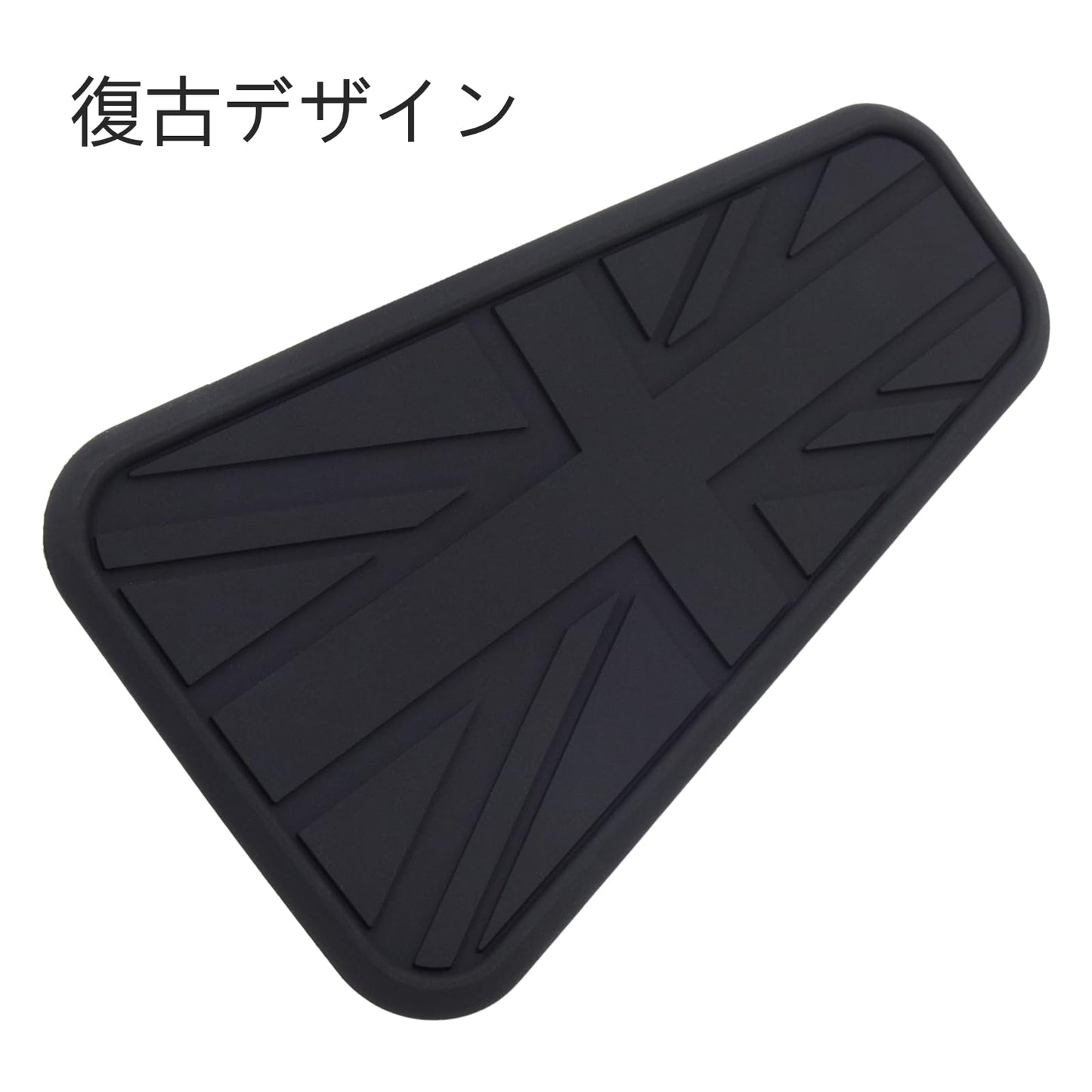バイク タンクパッド タンクガード ステッカー 保護シート 滑り止め 汎用 タンクカバー 傷防止 ブラック (復古デザイン)
