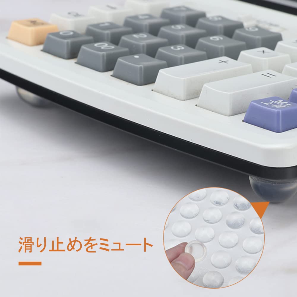 戸当たりクッション 衝撃吸収材 透明なゴム足 粘着 家具 透明・緩衝・防振・滑り止・キズ防止 食器棚粘着 半球形 円筒形 ゴムクッション